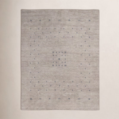 Simi Hand Knotted Cotton/Wool Southwestern Area Rug