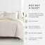 Ensemble de housse de couette en microfibre à motif à carreaux vichy-105814166