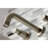 Kingston Brass Kaiser Two-Handle 3-Hole Wall Mount Bathroom Faucet-39104769