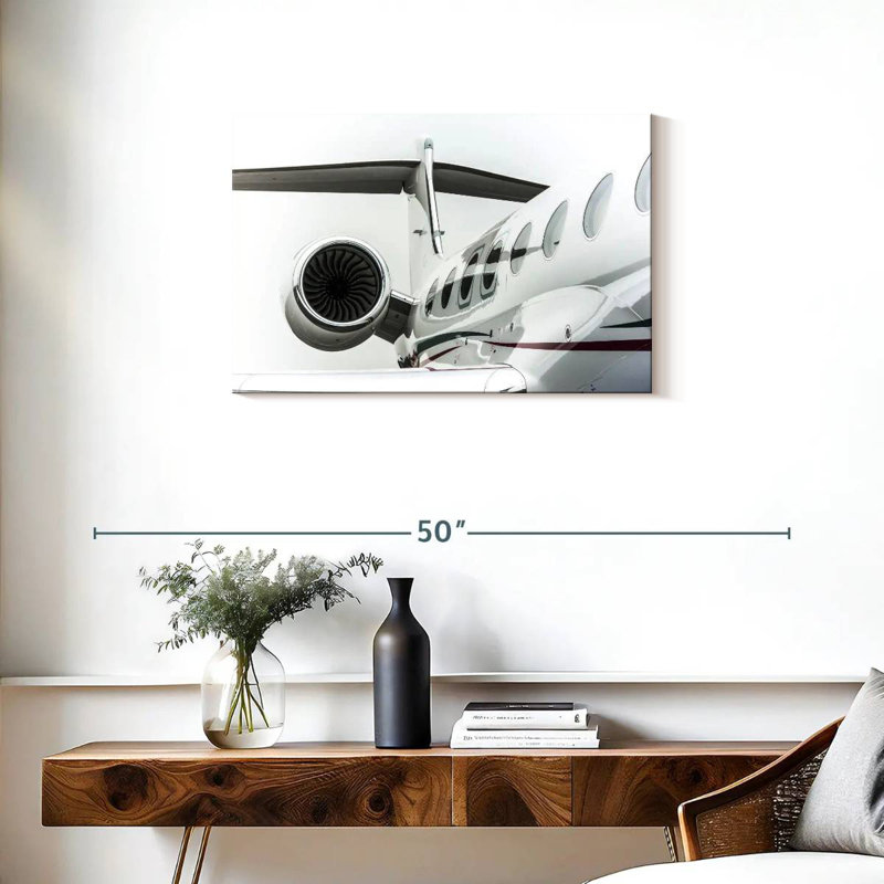 Mehar Luxury Plane Details, 20" H x 30" W