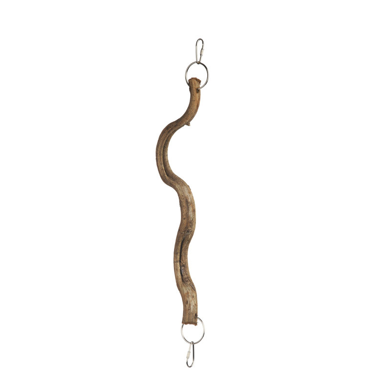 Perchoir vertical en bois Wacky, H 17 po x l 3 po x P 1,5 po