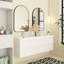 Meuble-lavabo double 59,05 po Quickel-148967817