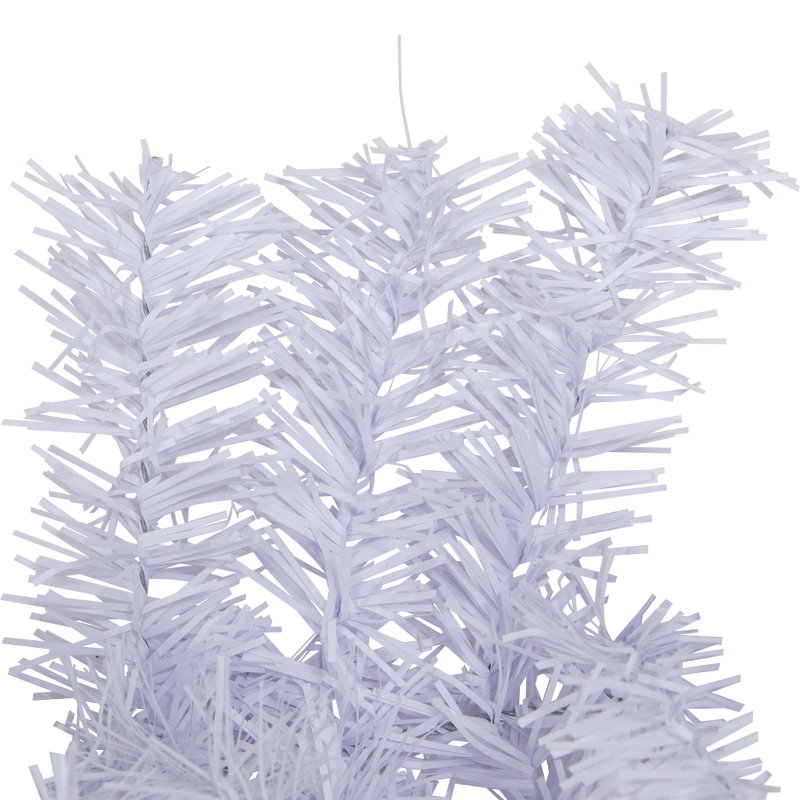 Guirlande de Noël canadienne, White, 10'' H x 1200" L x 10'' D