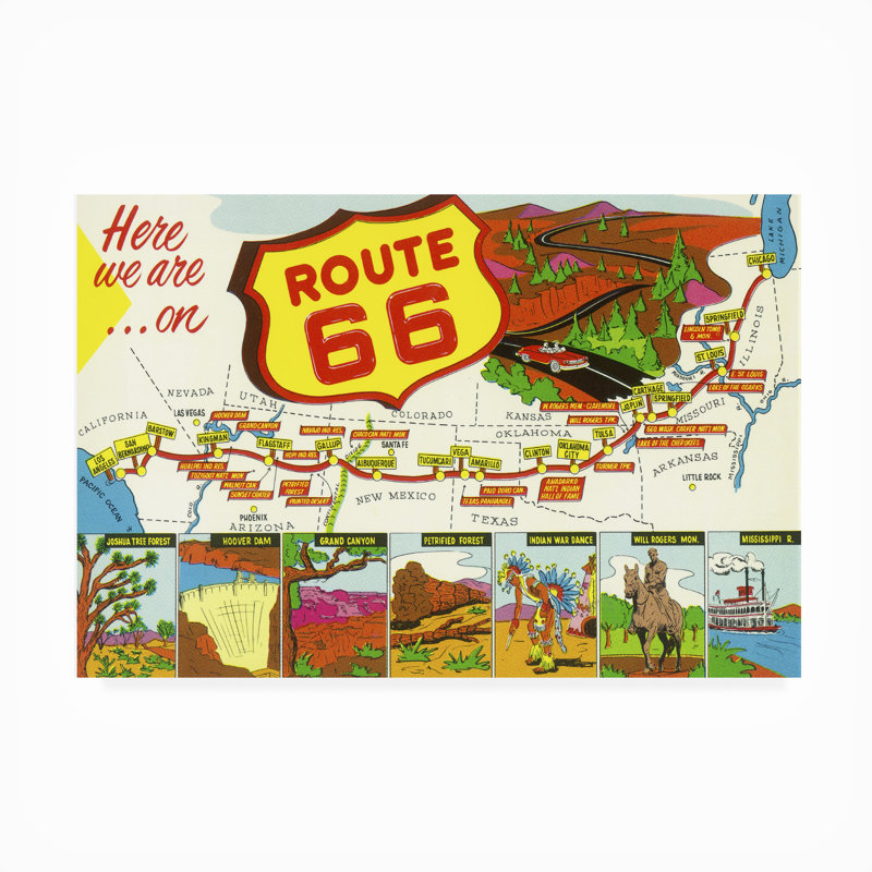 Toile d'extérieur Bonnye Lantern Press 'Travel 23', H 30 po x l 47 po x P 1,5 po