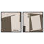 Structural Set Canvas Abstract Print by Oliver Gal, Black Frame, 12 x 12-248229121-248229122