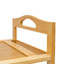 5-Tier 15 Pair Solid Bamboo Shoe Rack