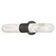 2 Light Alabaster Dimmable LED Bath Bar