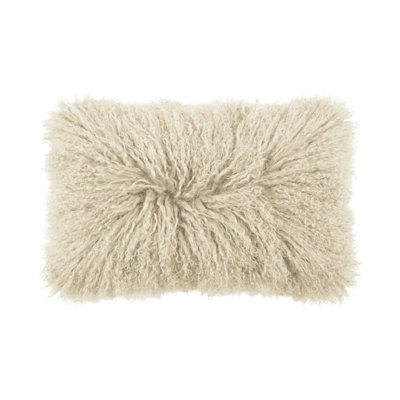 Tibetan Lamb Sheepskin Pillow by Outpost Original