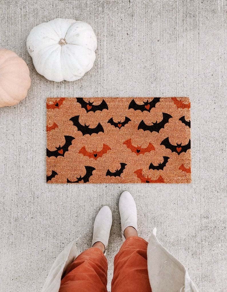 Dubree Non-Slip Halloween Outdoor Doormat, 22" W x 36" L