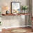 Surikova 47.24'' Modern Acrylic Console Table-1490429540