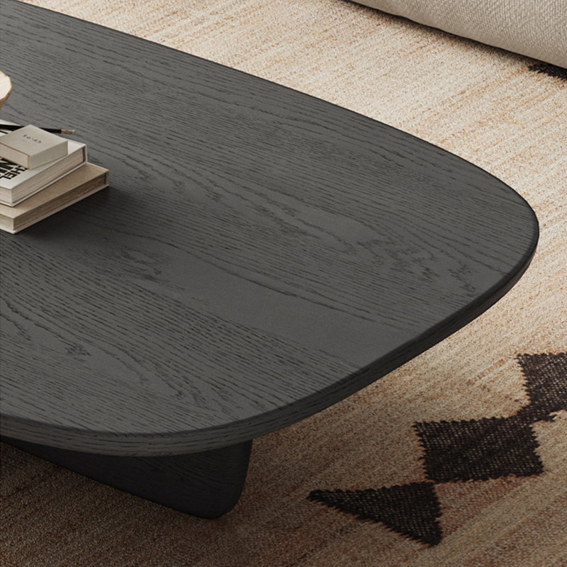 Modern minimalist rectangular coffee table