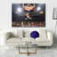 Lebron James Flying Dunk NBA Basketball Sport Wallart, reproduction d'art sur toile-977133126