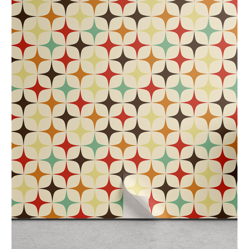 Rouleau de papier peint Lacresha, L 13 po x L 36 po