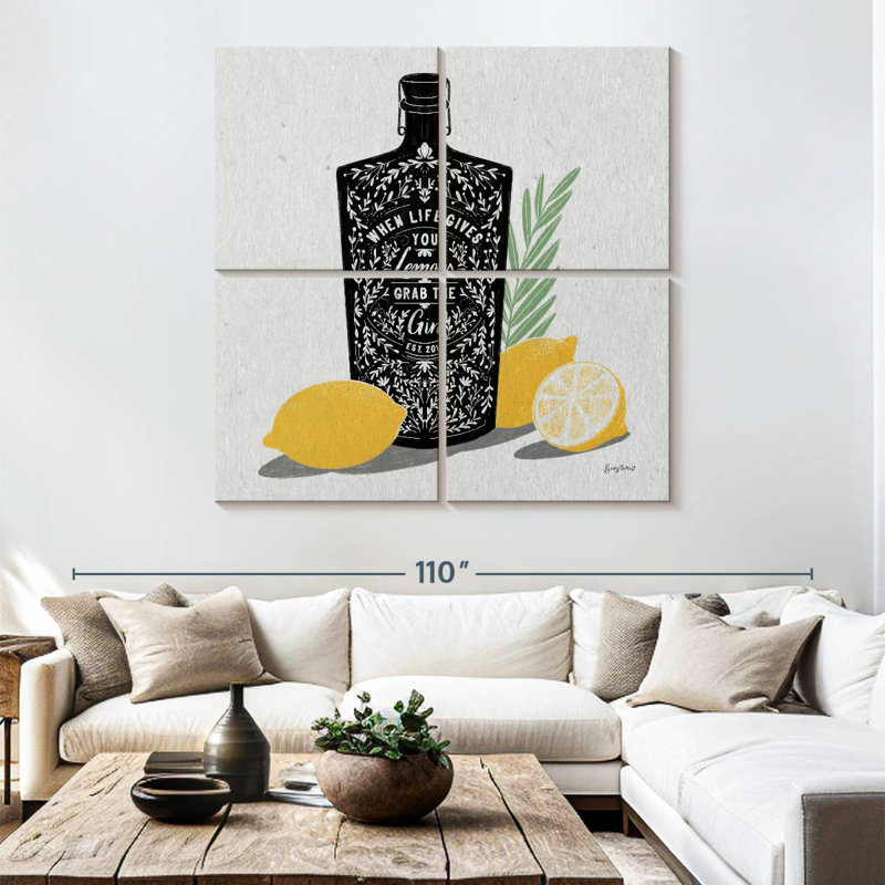 Tergel Fruity Spirits Gin, 74" H x 74" W