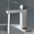 Single Handle Stainless Steel Bathroom Sink Faucet-117227356