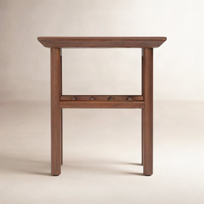 Amelia Side Table Dark Walnut