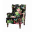 Fauteuil d'appoint à oreilles rembourré Anndi-88046186
