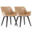 Abubakkar 17'' H Faux Leather Upholstered Armchair-728798522-728798525