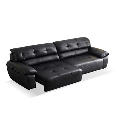 Black 100% Polyester Modular Sofa cushion couch