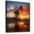Black Floater Framed