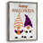 Halloween Gnomes Framed Print - Solid Wood