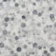 Kinetic Fog White Small Circles Marble Polished Mosaic Tile