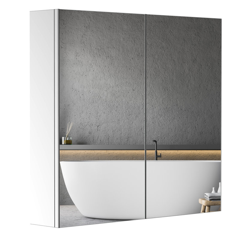 Stainless Steel Wall Mounted Bathroom Cabinet