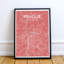 Prague City Map - Unframed Graphic Art Print on Paper-340171764-324258185