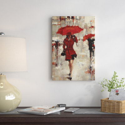 « paris invitation », peinture verticale sur toile tendue