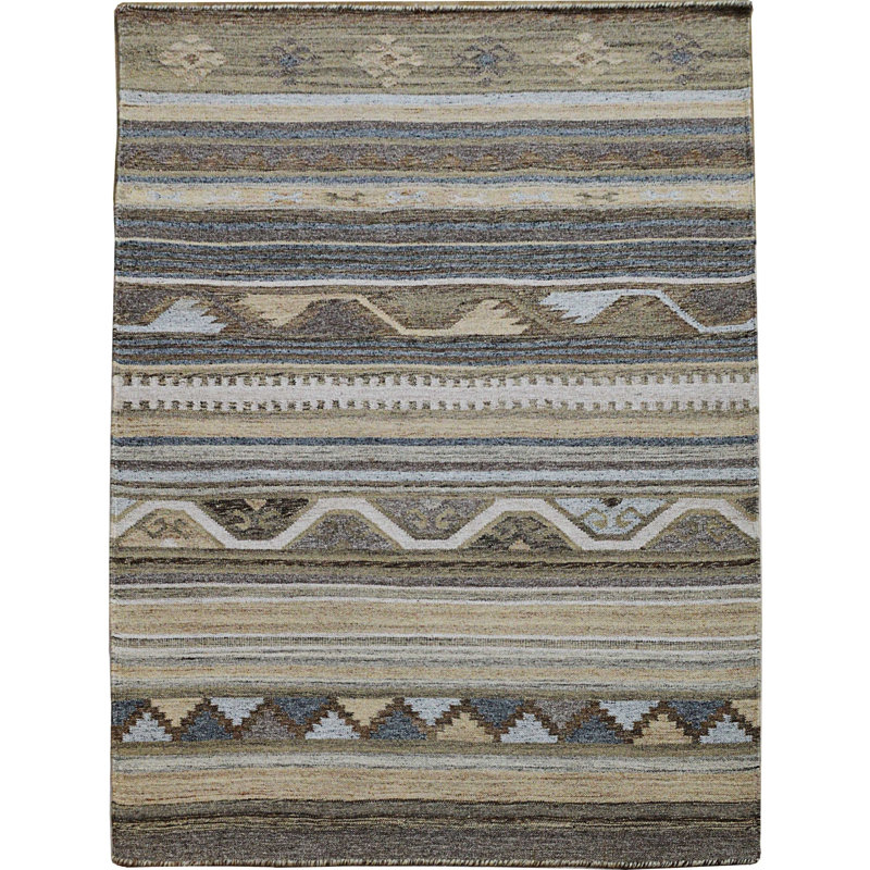 Southwestern Wool Area Rug, Rectangle 120 x 180cm