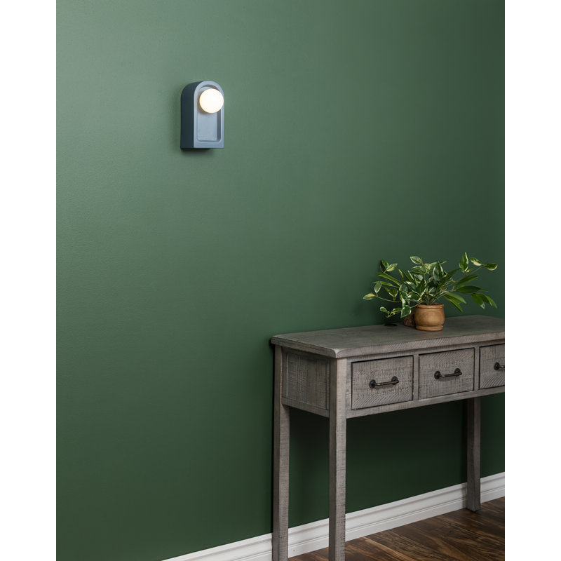 Rosalino Ceramic Flush Mounted Sconce, Midnight Sky