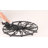 Speier 12-Light Dimmable Candle Style Wagon Wheel Chandelier Farmhouse Beaded Chandelier-915119695