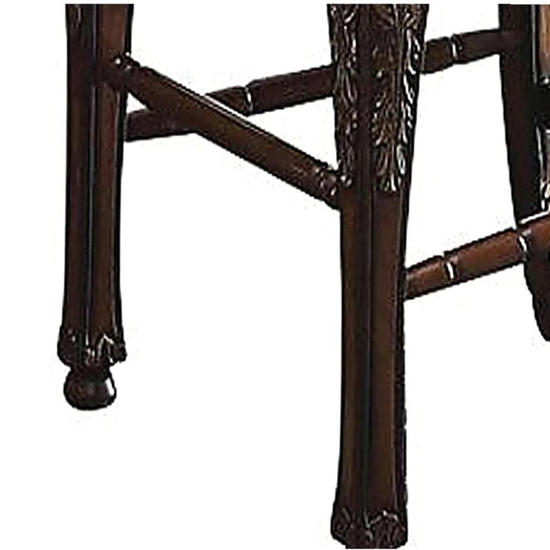 Chaise d'appoint capitonnée cerise