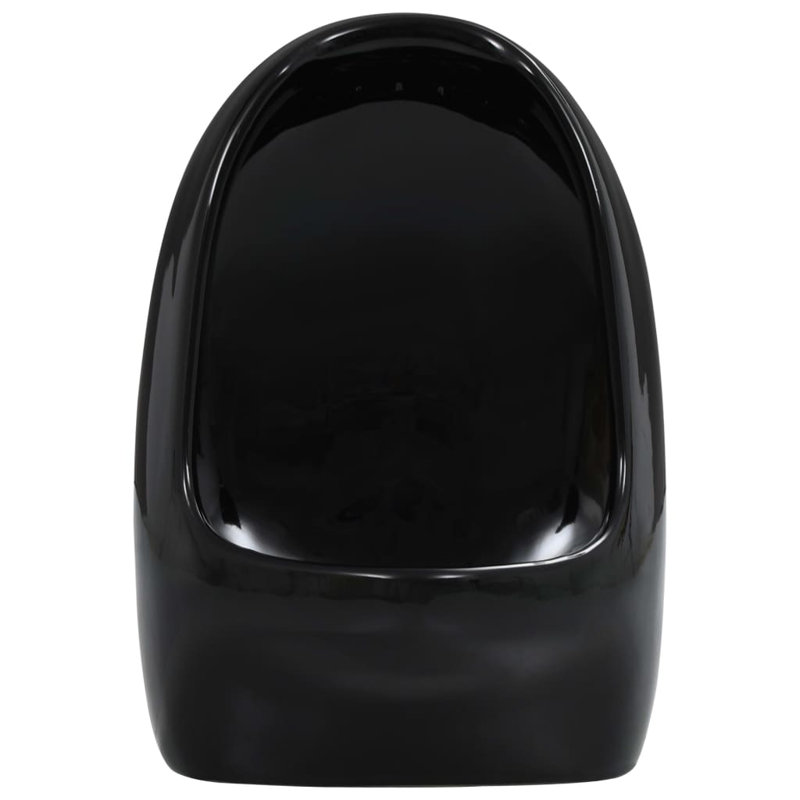 Jablonski Ceramic Urinal, Black