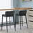 Metal Frame PU Leather Barstool-93075658