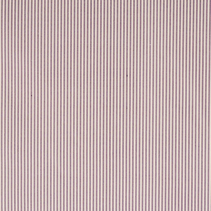 Charee Silk Stripe Fabric, Aubergine