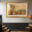 Château de Lulworth, Dorset, vers 1820 - J.M.W. Turner - Estampe encadrée sur mesure-987348484-987348531-987348540