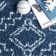 Armaghan Southwestern Blue Area Rug