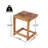 Acacia Wood Side Table