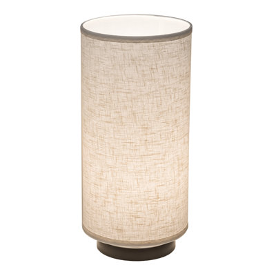 8" Wide Cilindro Textrene Table Lamp