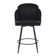 Archaimbaud Swivel Upholstered Counter Stool with Metal Frame