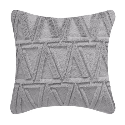 Faux Fur Reversible Throw Pillow