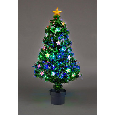 Lighted Artificial Christmas Tree