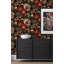Rouleau de papier peint adhésif Bring On The Drama à motif floral l 20,5 po x L 18 po