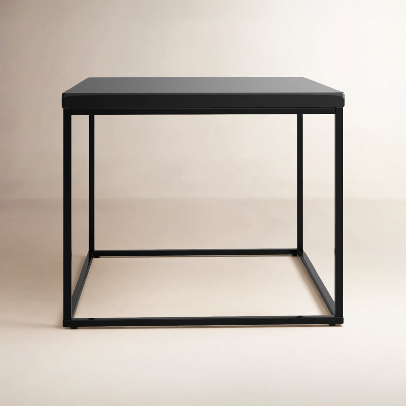 Table de bout Valeta, Noir