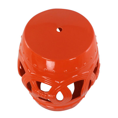 Ceramic Accent Stool