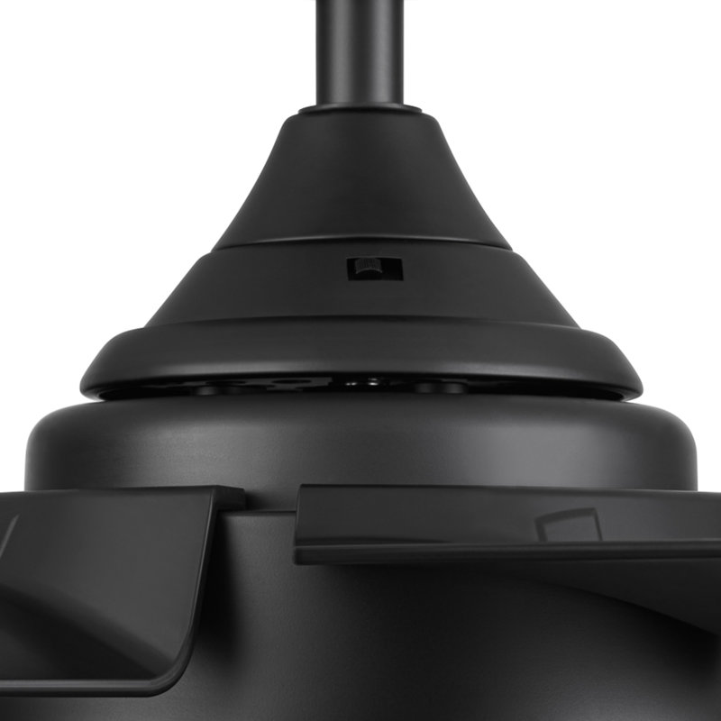 Byard 52" Outdoor Ceiling Fan with Color Changing Light, Remote Control, Dual Finish Blades