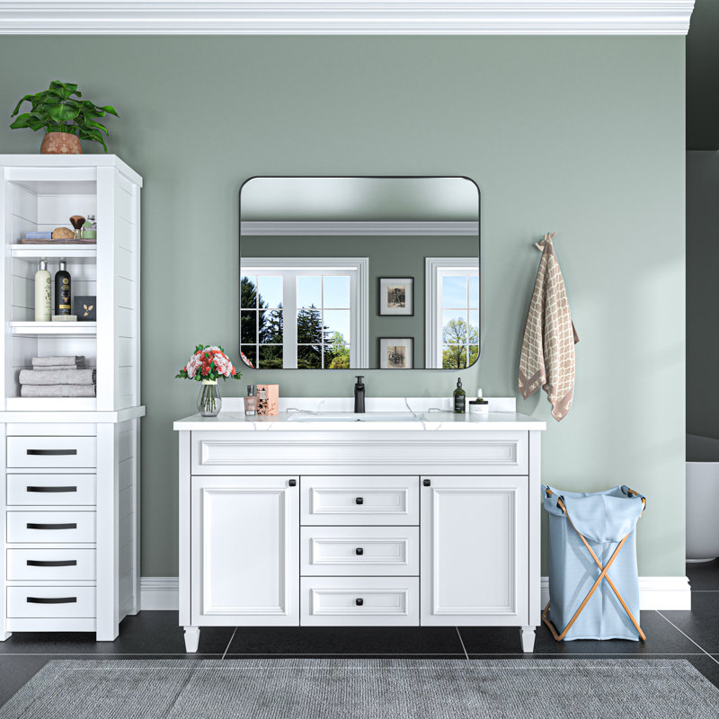 Miroir de salle de bain mural 40 po x l 32 po H, 32" x 40", Rectangle