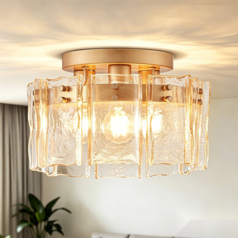 Plafonnier encastré 3 lumières Modern