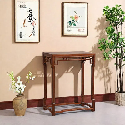 New Chinese Style Solid Sandalwood Console Table